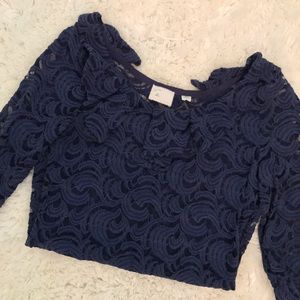 Anthropologie Lace Top